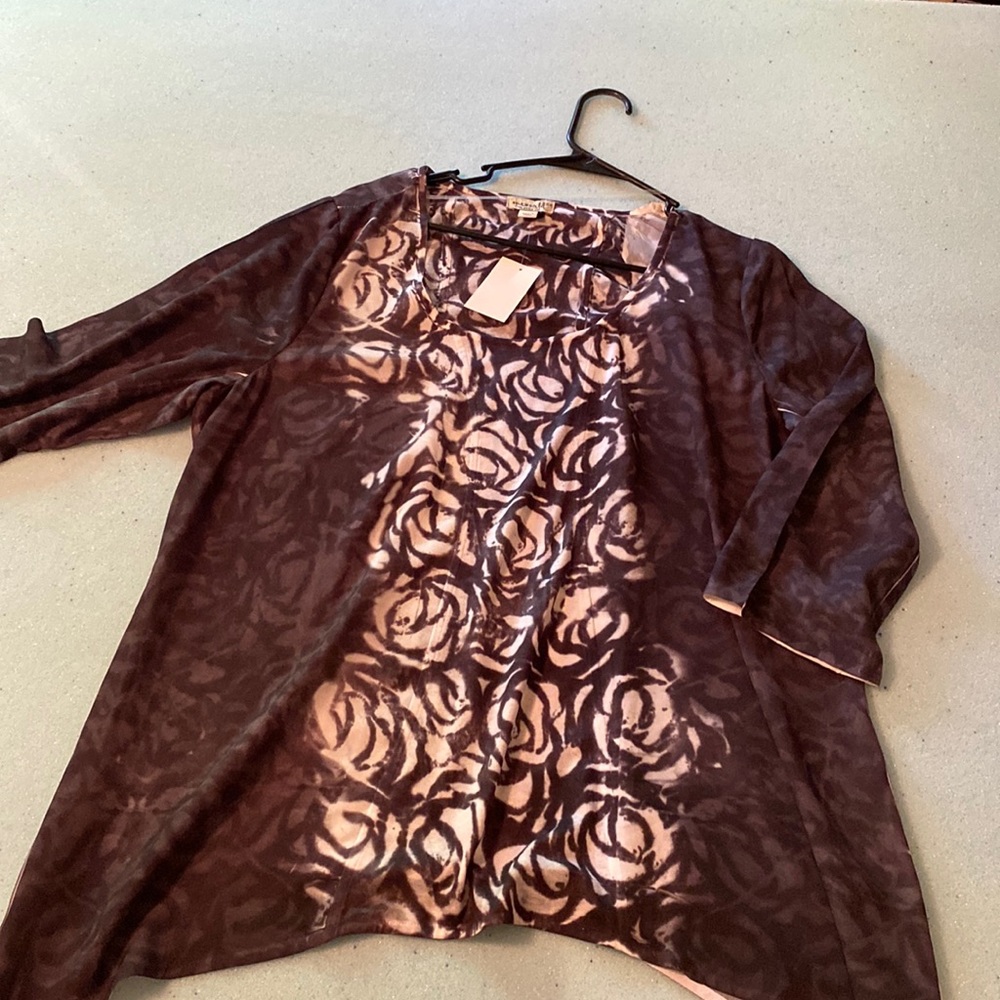 SiZe 2X 3/4 length top